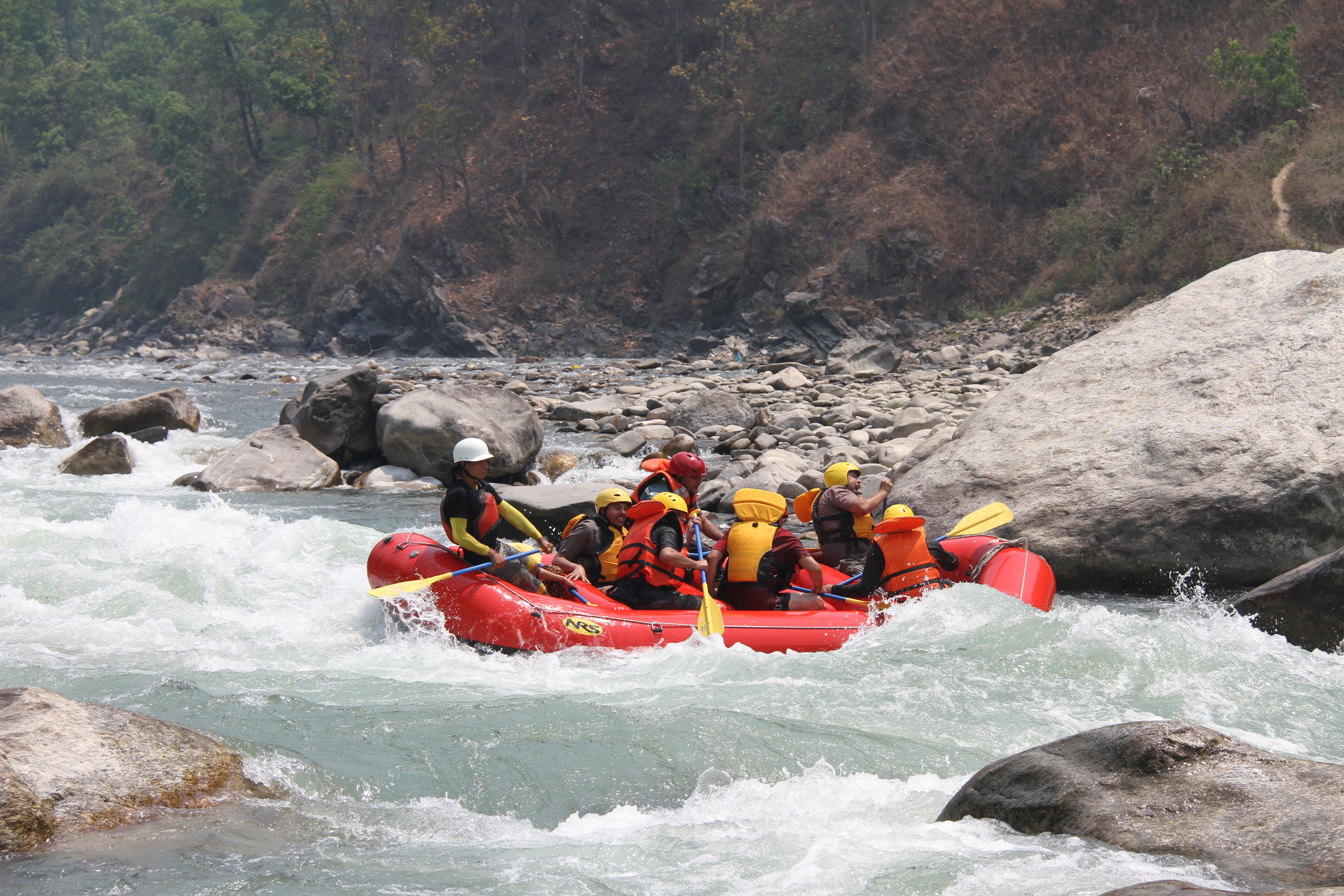Rafting in Nepal