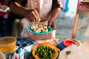 street food in nepal