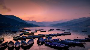 Lake and Boat